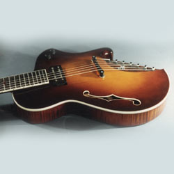 Koll Archtop Electric Guitar Alt View