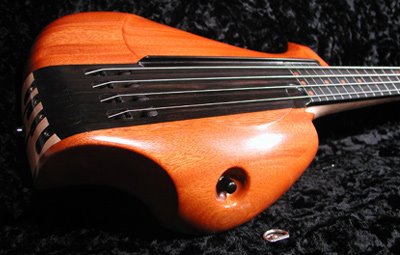Padilla Electric Bass Guitar Closeup