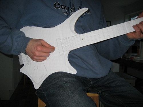 Ergonomic Guitar Casual Position