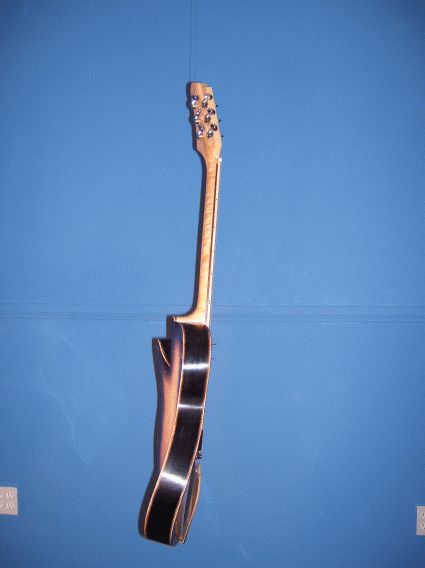 Burrell Acoustic Guitar Side