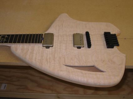 Forshage Hollow Body Guitar Mockup