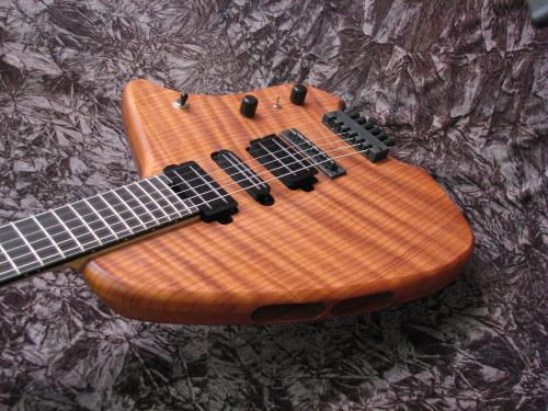 Headless Monster Bass Guitar Wood