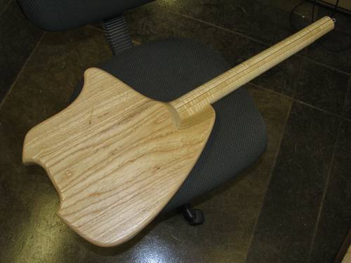 Thinline Tele Style Electric Guitar Back