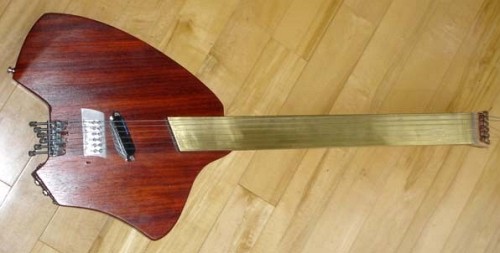 Fretless Baritone Guitar