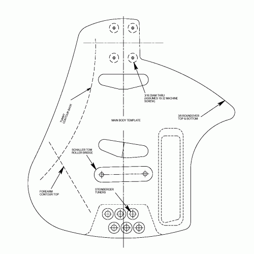 Zambon Electric Guitar Plan
