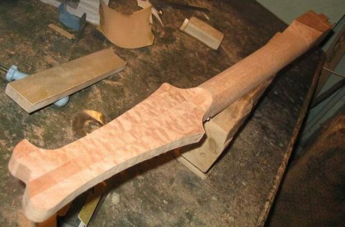 Guitar Neck Takes Shape