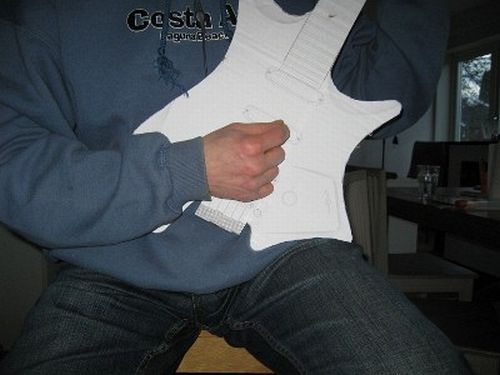 Electric Guitar Alternate Position